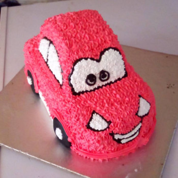 Red Designer Car Cake Red Designer Car Cake