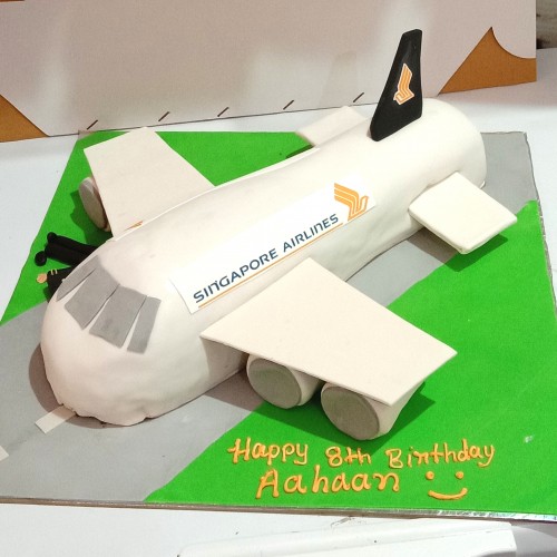 Singapore Airlines Airplane Cake Delivery in Gurugram