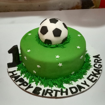 Soccer Theme Birthday Cake Soccer Theme Birthday Cake