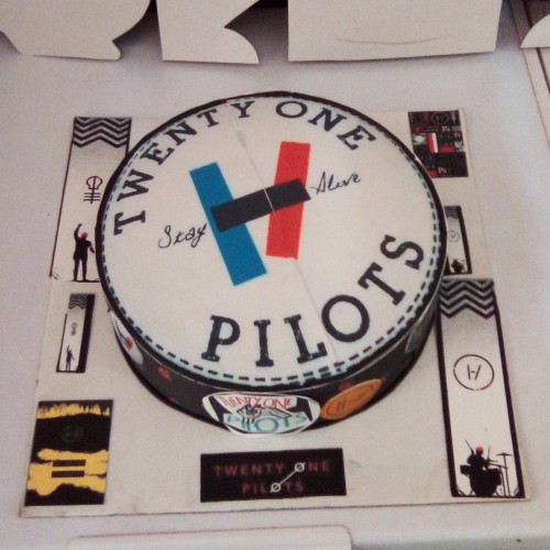 Twenty One Pilots Theme Cake Delivery in Gurugram