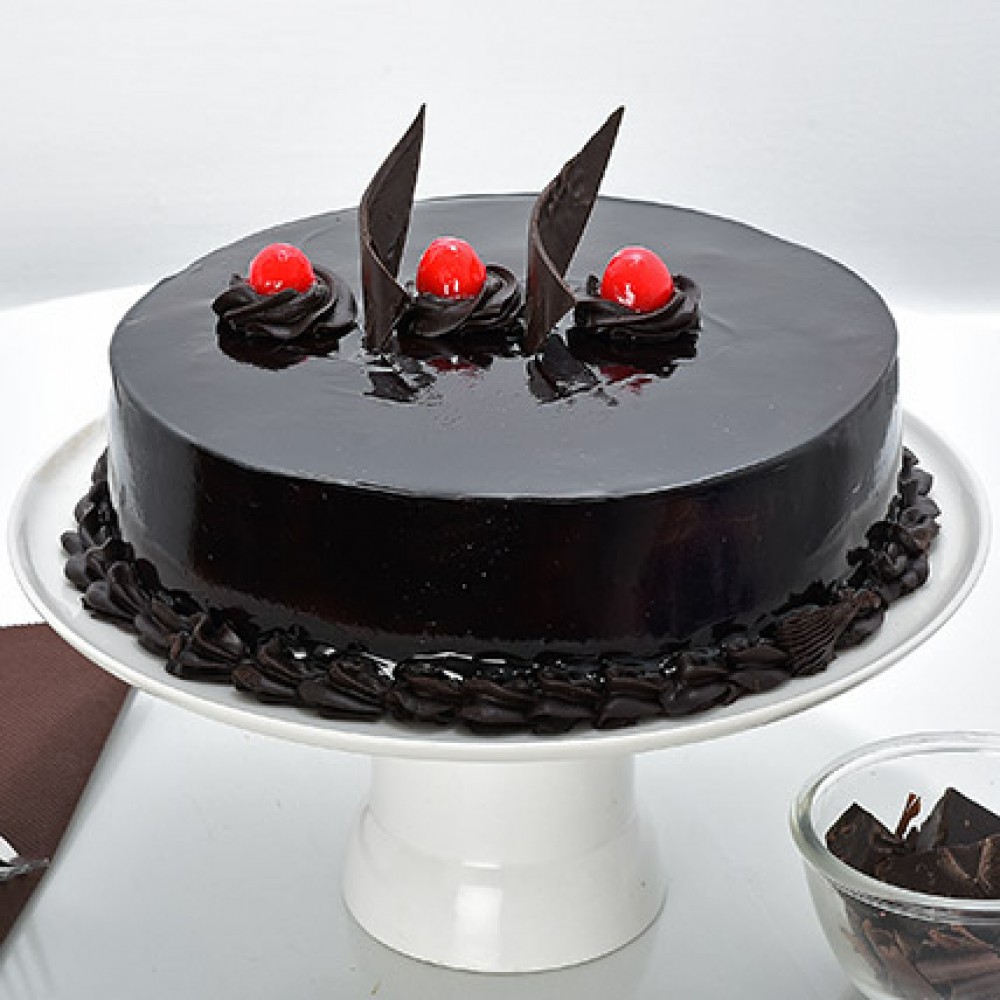 Black Tasty And Yummy Dark Chocolate Truffle Cake For Birthday And Wedding  Anniversary at Best Price in Asansol | Cake O Clock