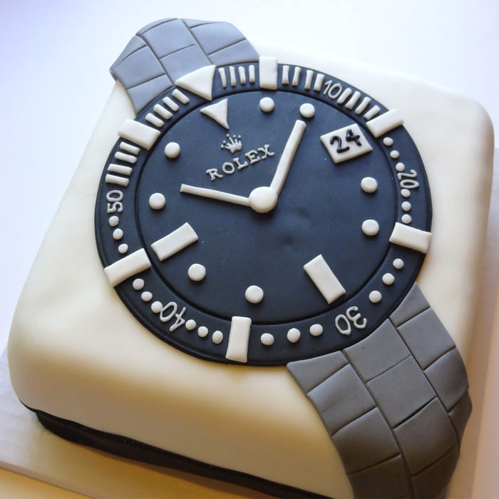 Branded Watch 3 Cake | MyBakeStudio