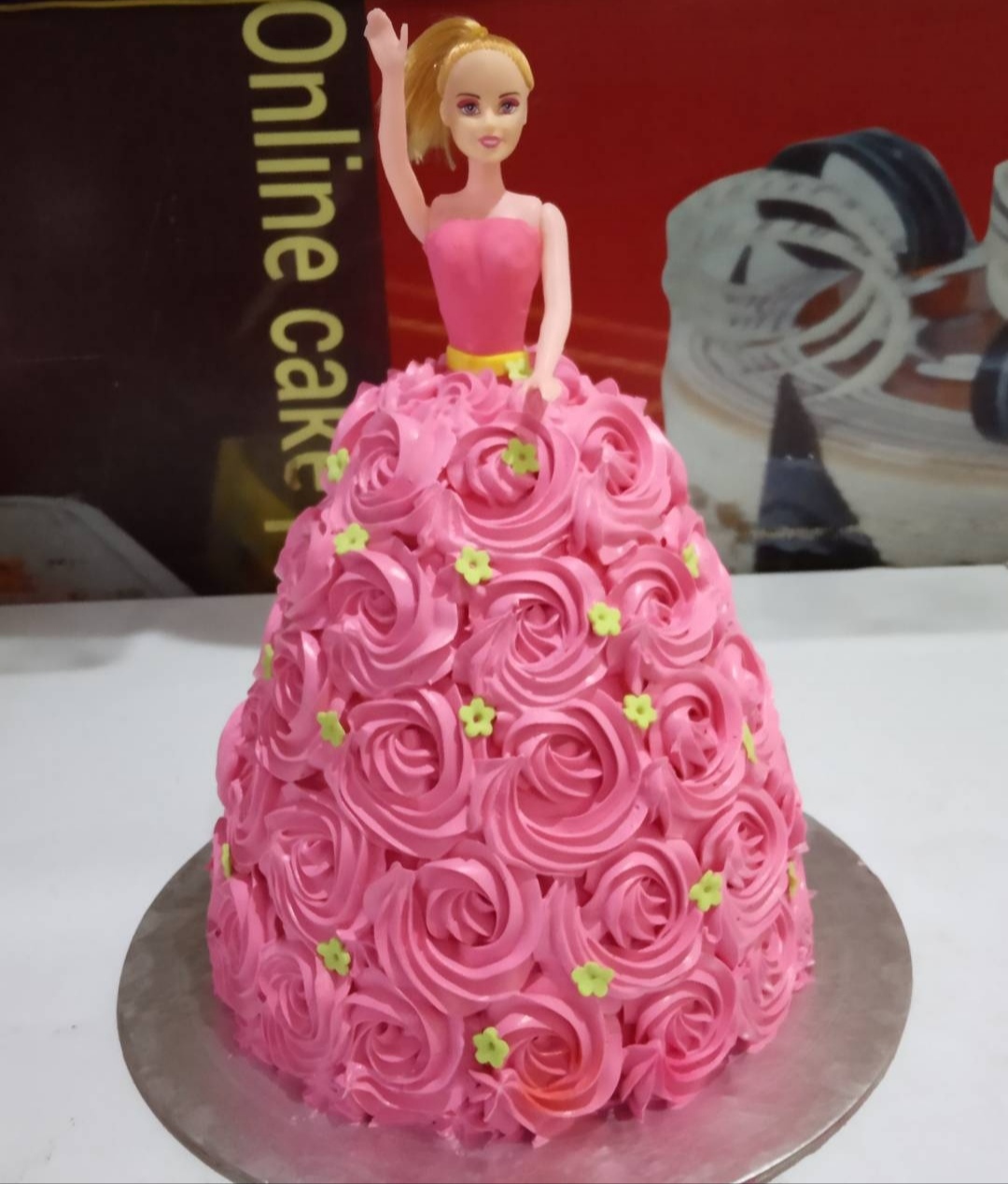 Gurugram Special: Pink Barbie Cake Online Delivery in Gurugram